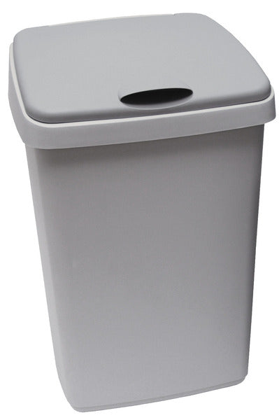 Sunware Hinged lid bucket 25l, grey - 94036 | Stahlor image 1