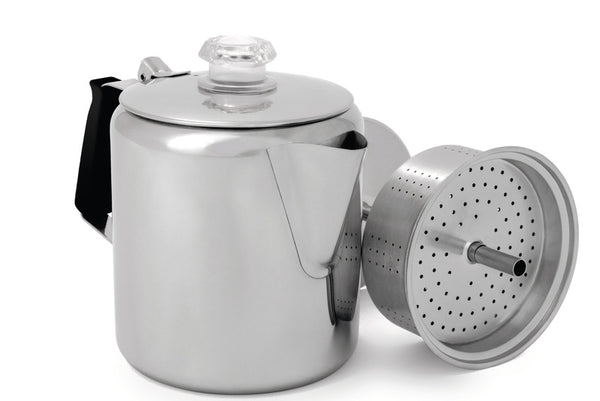 GSI Outdoors Percolator, 0,9l, 6 cups, stainless steel, - 94047 | Stahlor image 1