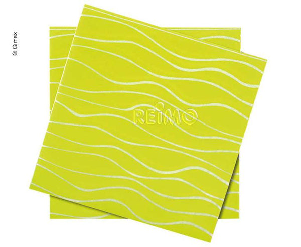 Gimex Napkins, lime, size 165x165mm, 20 pieces - 940651 | Stahlor image 1