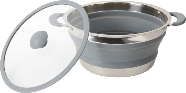 BRUNN Volcano collapsible saucepan - 2.6 l - gray - 941201 | Stahlor image 1