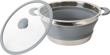 BRUNN Volcano collapsible saucepan - 2.6 l - gray - 941201 | Stahlor image 1