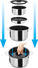 BRUNN ACADEMY NG pot set - 5 + 1-piece - 941202 | Stahlor image 3