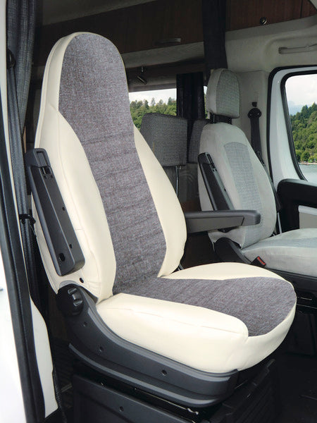 CBEST 2 pieces, beige/grey incl. headrest - 943560 | Stahlor image 1
