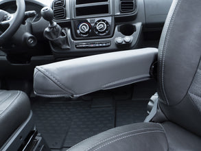 Reimo Protective cover armrest Fiat Ducato from 2007 - imitation leather - anthracite - 943564 | Stahlor image 2