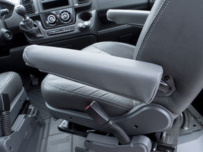 Reimo Protective cover armrest Fiat Ducato from 2007 - imitation leather - anthracite - 943564 | Stahlor image 1