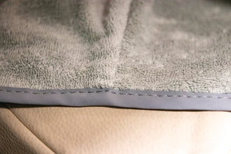 HIND Terry cloth cover for car seat universal light grey - 94357 | Stahlor image 3