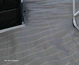 ISABE Bolon tent carpet 250cm wide, 50m, Light Grey - 945078 | Stahlor image 1