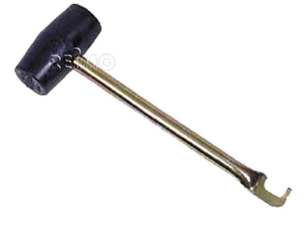 TR.EM Rubber hammer with herring extractor - 948241 | Stahlor image 1