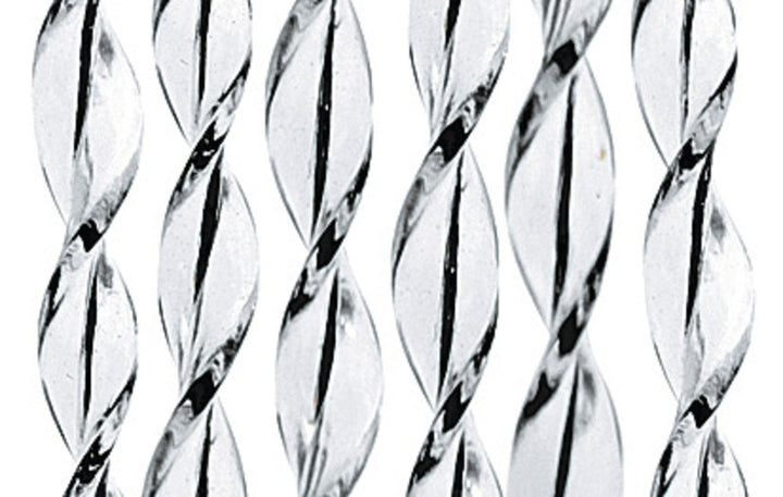 Door curtain SARA, 100% PVC, 60x190cm, white/black