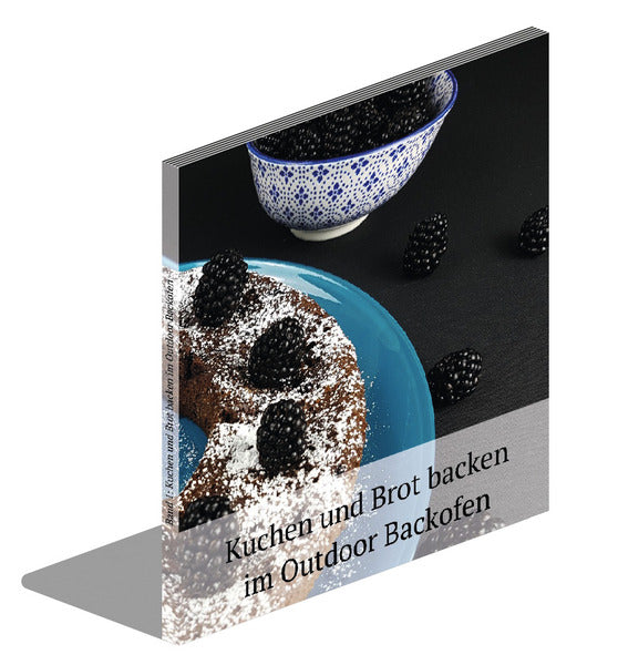 Baking cakes and bread in the outdoor oven, 18 x 20 cm