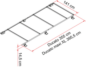 Fiamma ROOF-RAIL Ducato