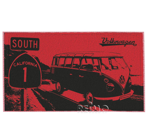 VWCOL VWColl.Strandtuch rot/sch - 955163 | Stahlor image 1
