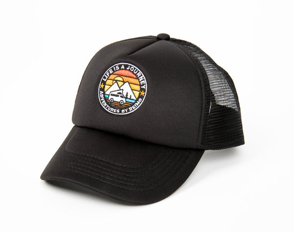 Reimo Trucker Cap LIFE IS A JOURNEY, black, unisex - 97326 | Stahlor image 1