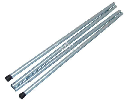 Sluice bar 4 parts, 255 cm, 17x1 mm, steel