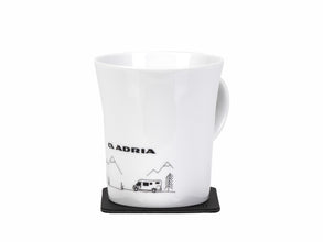 Reimo ADRIA porcelain magnetic handle cups 
