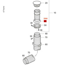 Reimo Dichtring Kaminteil Truma - 85 | Stahlor image 2
