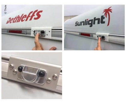 Adapter Dethleffs Carado Sunlight for bicycle carrier G2 (5 pieces)