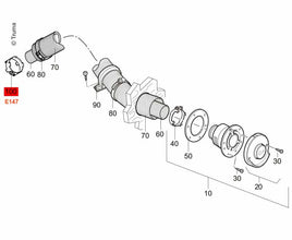 Reimo Abgasrohrschelle E2800/40 - 147 | Stahlor image 2