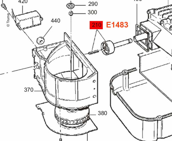 Truma Luftkammer E4000 - 1483 | Stahlor image 1