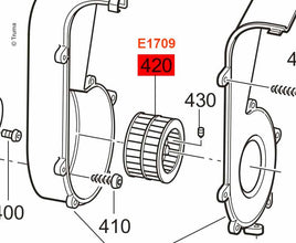 Reimo Ventilatorrad - 1709 | Stahlor image 1