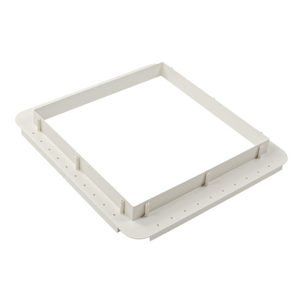 Dometic Mini-Heki mounting frame compl.43-60mm cream white - 1723 | Stahlor image 1