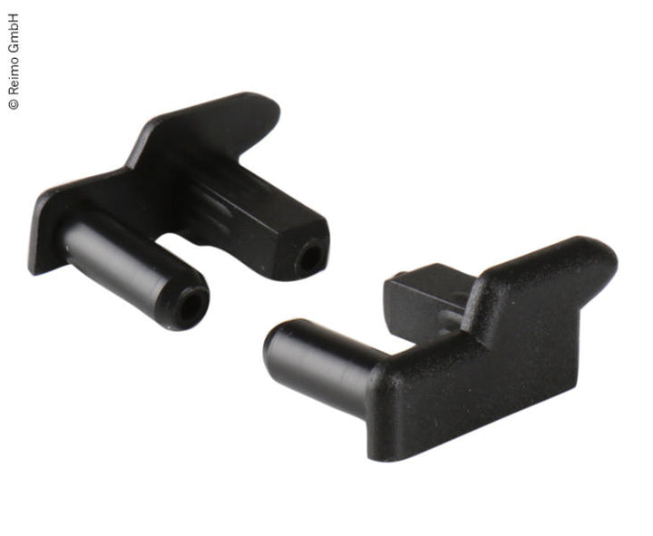 End caps left + right for table slide rail