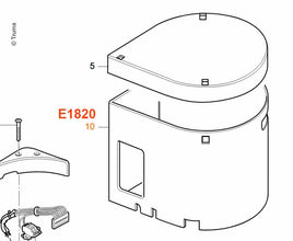 Truma Mantel für Boiler 14Liter - 1820 | Stahlor image 1