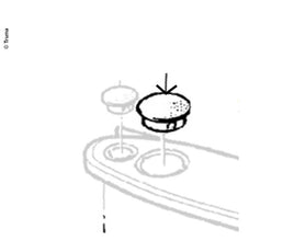 Truma Cover cap 52 mm, suitable for Truma S3002/S5002 - 1891 | Stahlor image 2