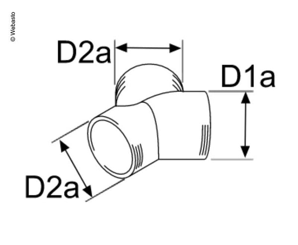 Reimo Y-Stück Verteiler80/60/60 - 1984 | Stahlor image 1
