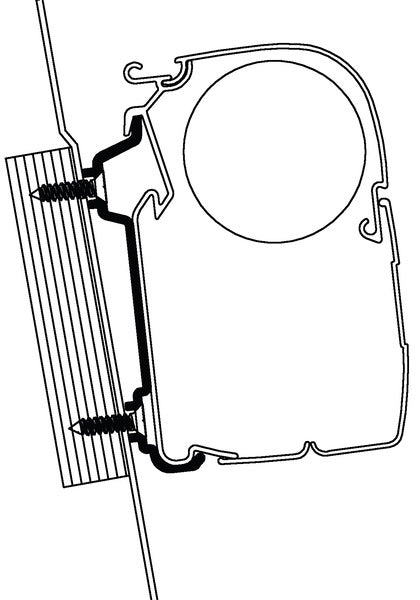 Reimo Adapter Ford Hochd.Serie5 - 2069 | Stahlor image 1