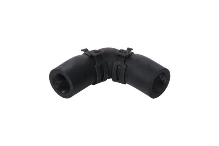 Alde rubber bracket with strap clamp
