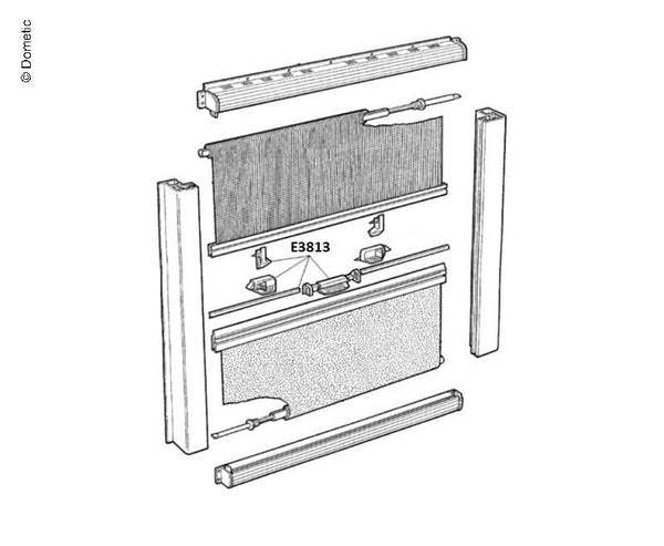 Reimo Spare part for Dometic-Seitz Roller Blinds - 3813 | Stahlor image 1