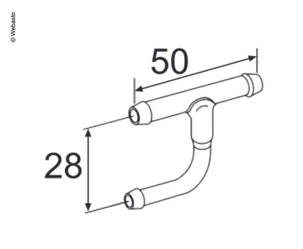 Reimo Bogen 90° 90mm - 4641 | Stahlor image 1