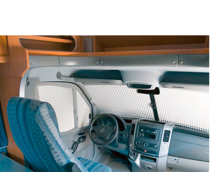 Sprinter / Crafter windshield blind III to 2006 - 2018 gray - With rain sensor