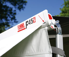 Reimo Awning F45S, 300cm cover Polar White, cloth Roayl Grey - 7179 | Stahlor image 2
