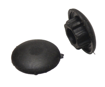 Screw cover black 1pcs f.Dometic sink/stove