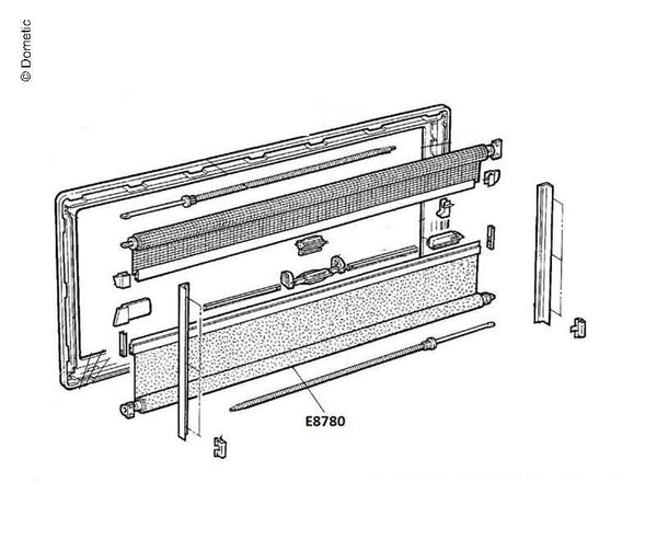 Reimo Verd.rollo S4 900x600grau - 8780 | Stahlor image 1
