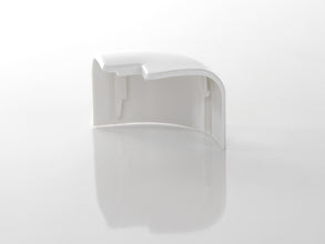 Carbest Replacement End Cap, Left, for RW Blinds, White