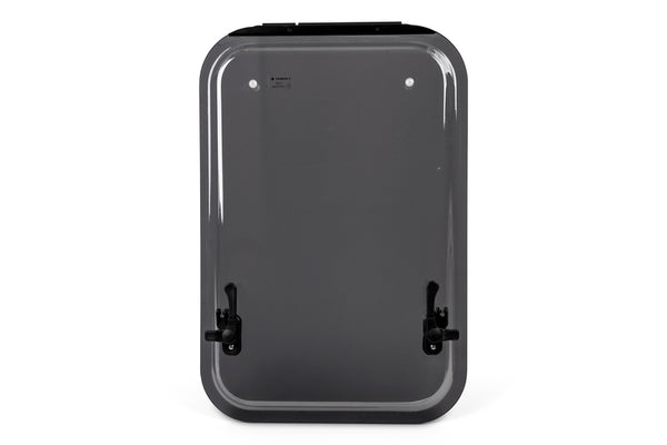 Carbest Replacement Window for 31929, Acrylic Glass with Locking Latch and Metal Strip