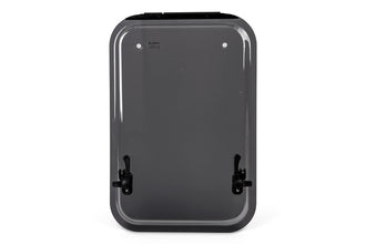 Carbest Replacement Window for 31929, Acrylic Glass with Locking Latch and Metal Strip