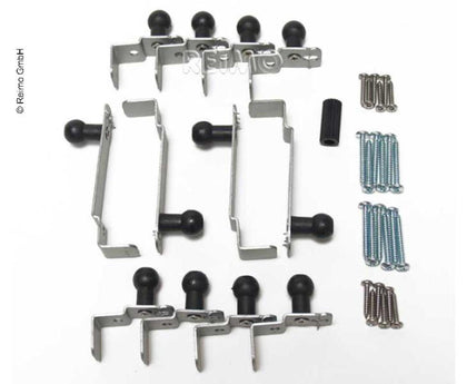Mounting clamps REMItop Vario II / 90 x 60 cm -