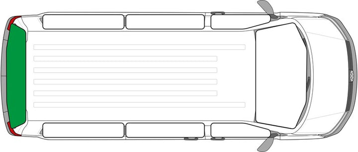 Thermo mats Isoflex for rear window / rear door Ford Transit -