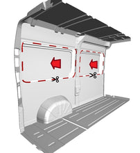 Car Fibreglass nnenverkleidungs-Platten Cover Plus Peugeot Expert/Citroen Jumpy ab 2016, Grau - - 400248 | Stahlor image 6