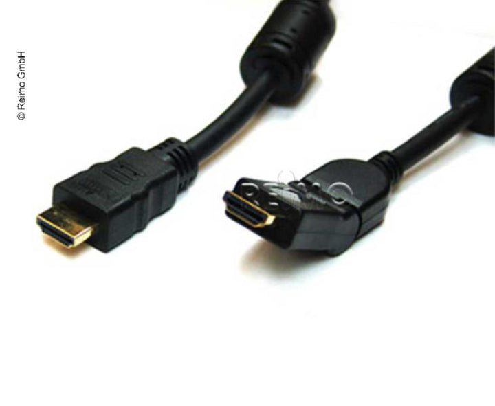 HDMI cable with gold-plated connectors -