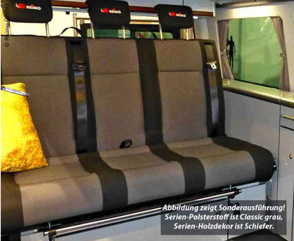 Rock and Roll Bed VW T6/T5 Trio Style, Variotech 3000 Size 8, 1155 mm, Austin T5, 2 Heat Exchangers, Right-Hand Drive