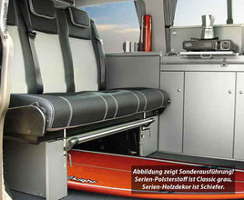 Reimo Rock and Roll Bed VW T6/T5 Trio Style, Variotech 3000 Size 8, 1155 mm, Austin T5, 2 Heat Exchangers, Right-Hand Drive - image 3