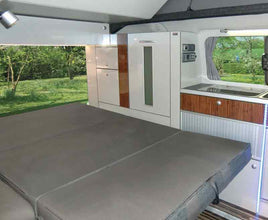 Reimo Rock and Roll Bed Variotech 3000 Size 10 for Ford Transit Custom SWB TrioStyle, Classic Gray - image 2