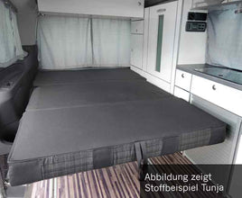 Reimo Rock and Roll Bed Variotech 3000 Size 8, Mercedes Vito LWB 2015, Caluma Upholstery, 2 Heat Exchangers, Left-Hand Drive - image 2