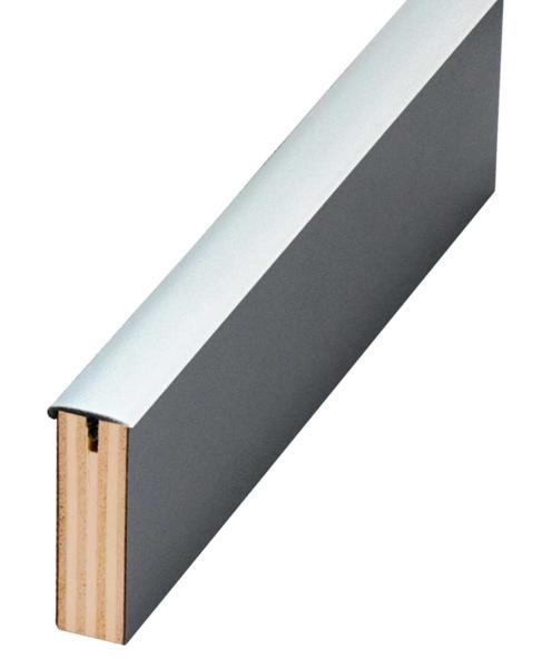 T-edge band, one-sided with nose. For plate thickness 15mm. -