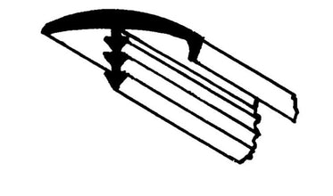 Reimo T-edge band, one-sided with nose. For plate thickness 15mm. - - 5210179 | Stahlor image 2